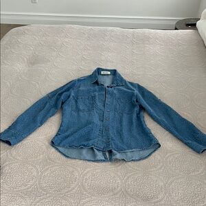 Bella Dahl Light Blue Denim Shirt